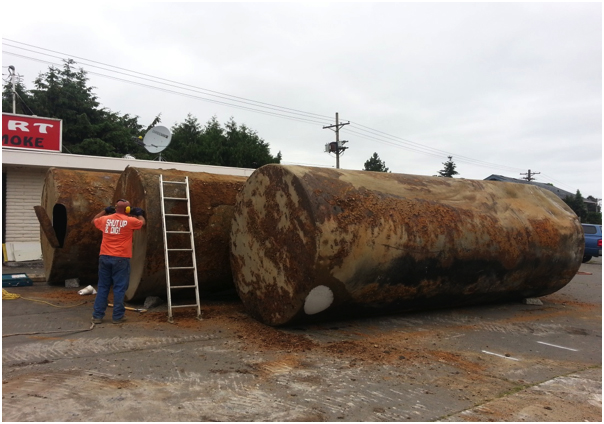 Recent Commercial Tank Removal